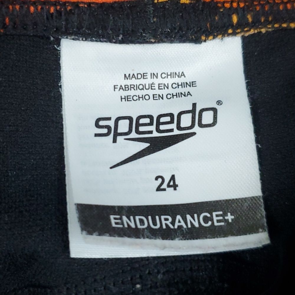 Speedo enduran skimmies jammers orange black - Picture 2 of 4